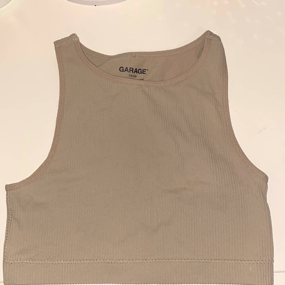 Xs Garage Fitted Tank Top